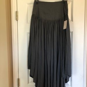NWT Free People High Waisted, Midi Skirt